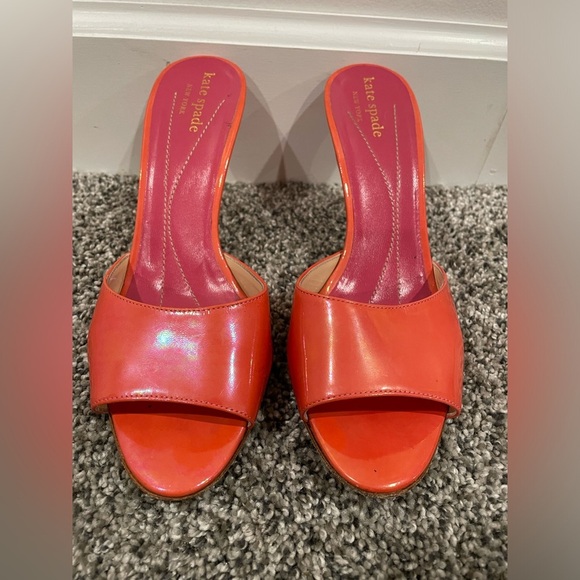 Kate Spade heeled slides dress shoes for women, size 6.5 - Picture 3 of 15